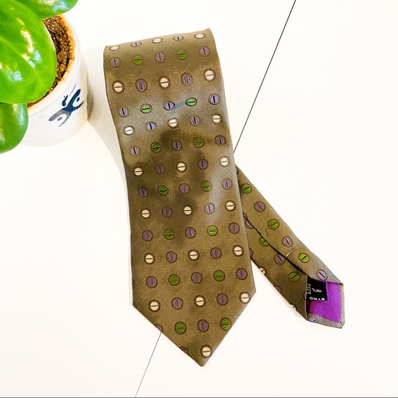 Etro Other - ETRO ITALY Silk Geometric Tie